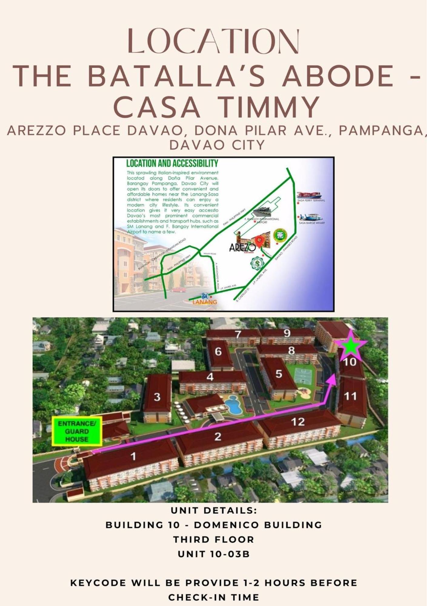 Minimalist 1-Bedroom Condo Unit Casa Timmy Davao Stadt Exterior foto
